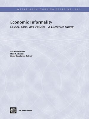 cover image of Economic Informality